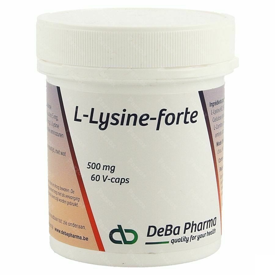DeBa Pharma L-lysine Forte 60 Capsules