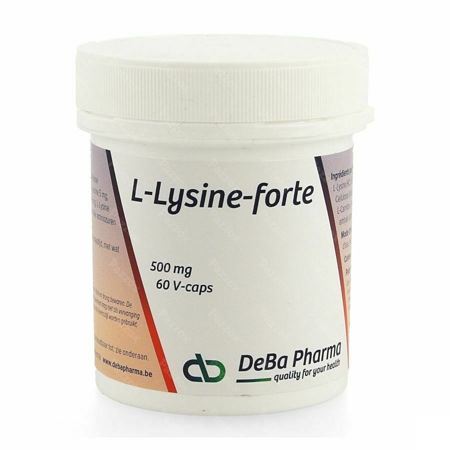 DeBa Pharma L-lysine Forte 60 Capsules