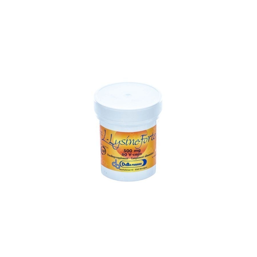DeBa Pharma L-lysine Forte 60 Capsules