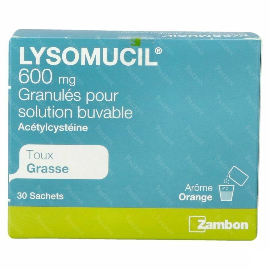 Lysomucil 600 Gran Sach 30 X 600mg