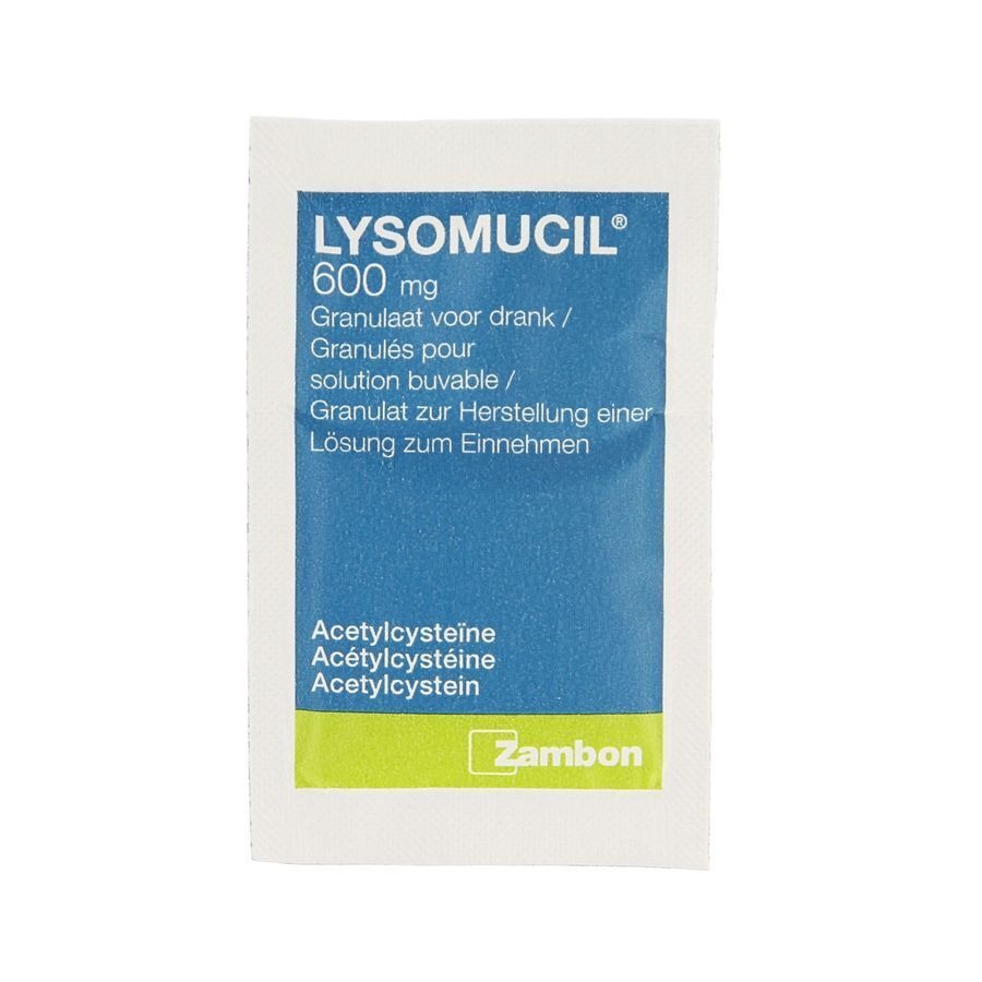 Lysomucil 600mg 60 Sachets