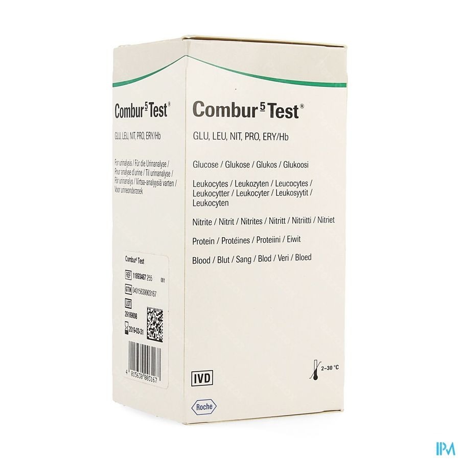 Combur 5 Test Strips 100 11893467255