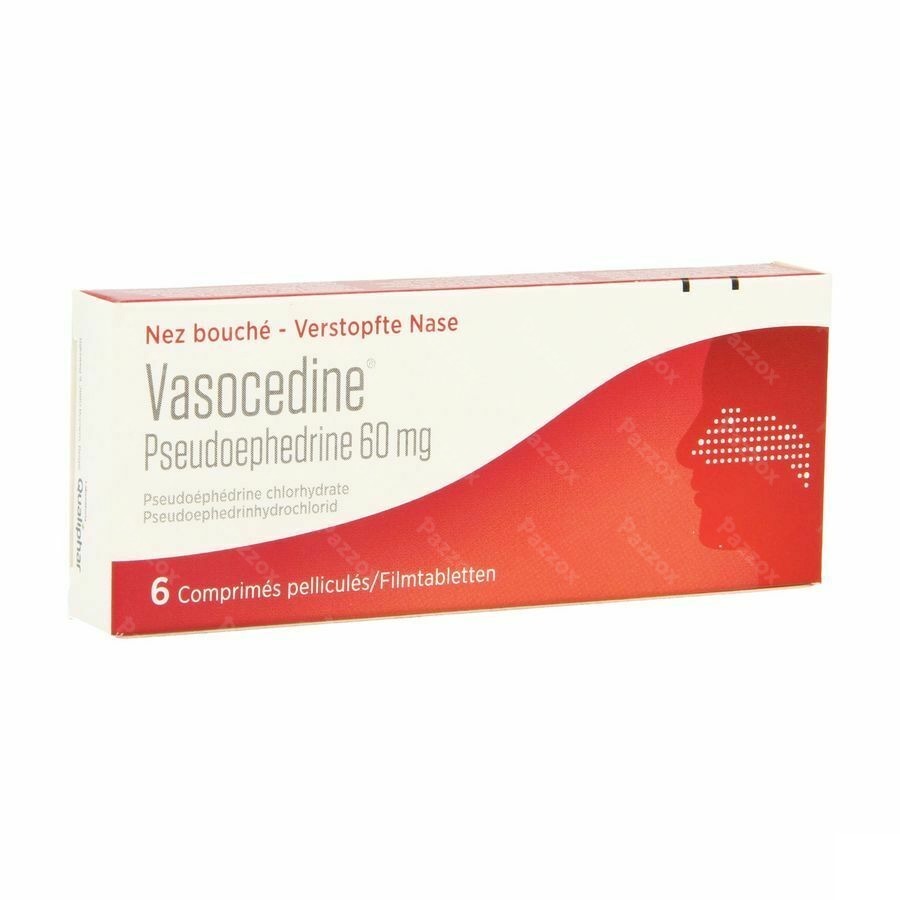 Vasocedine Pseudoefedrine Comp Pell 6