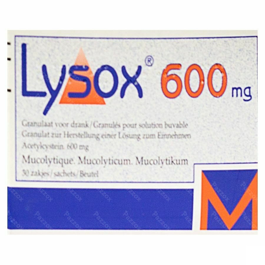 Lysox Gran Sach 30x600mg