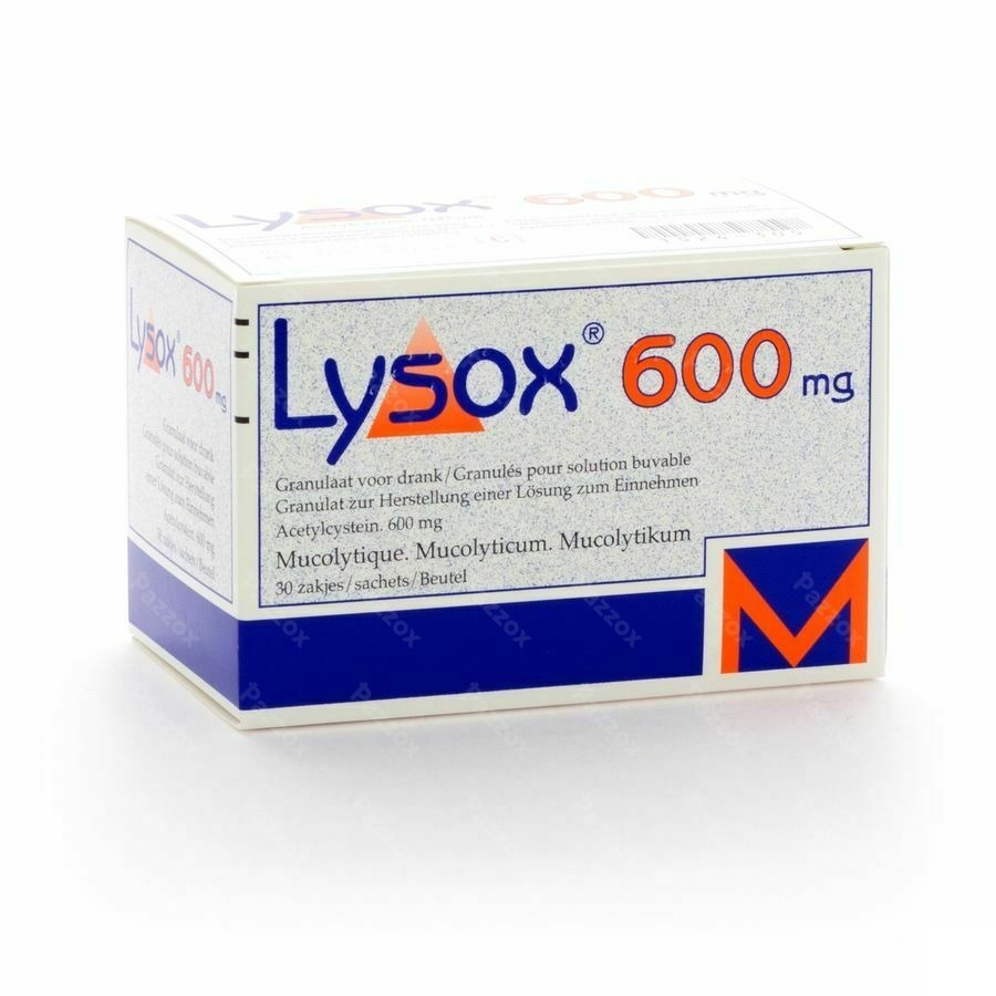 Lysox Gran Sach 30x600mg