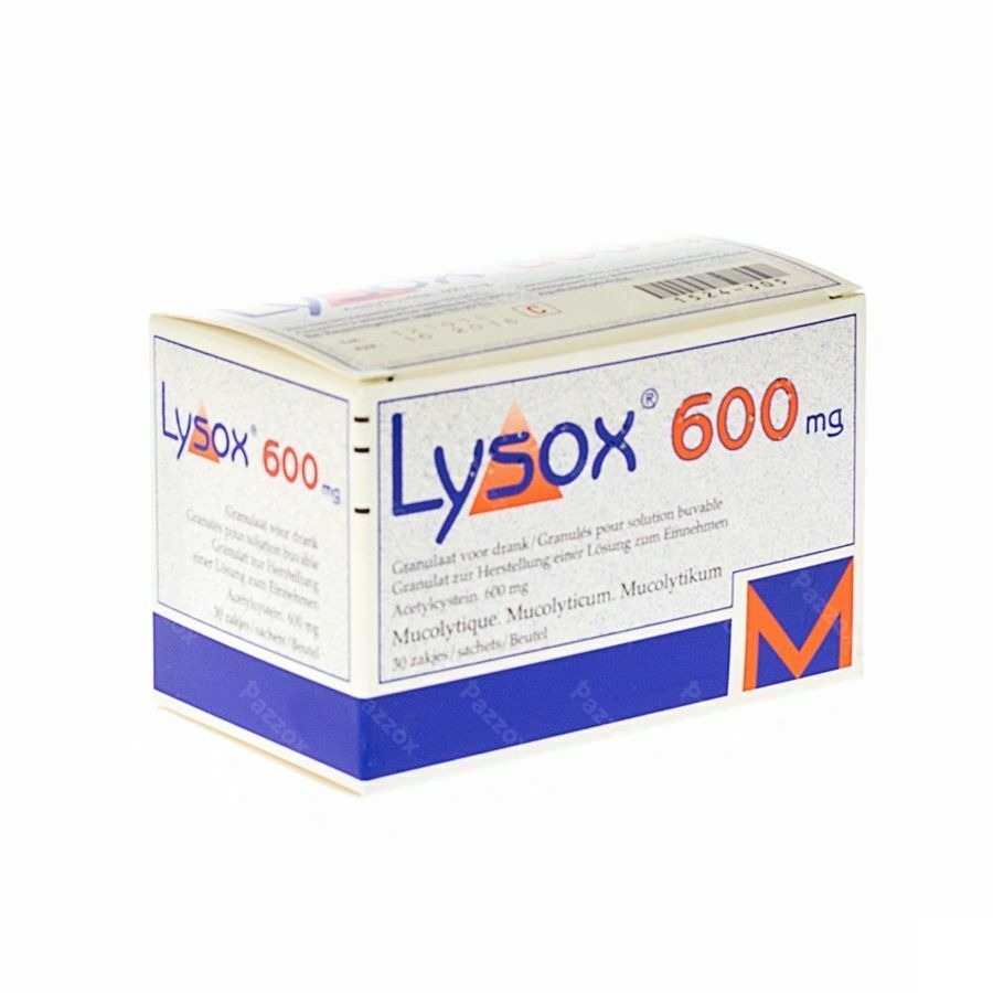 Lysox Gran Sach 30x600mg