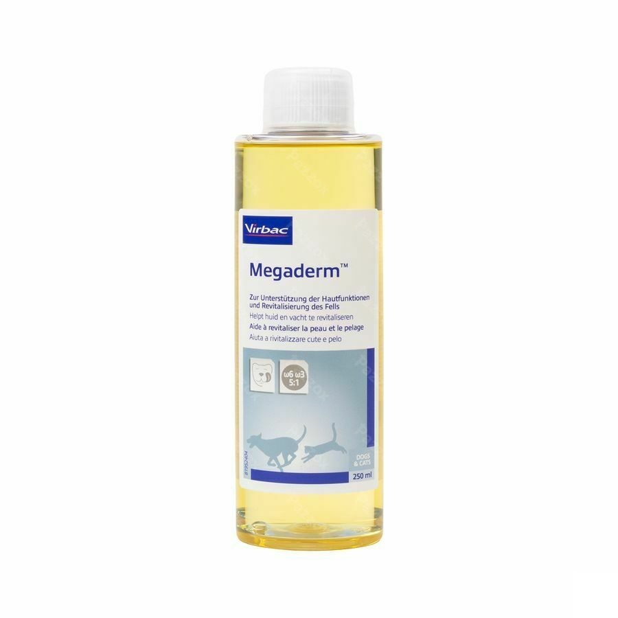 Allerderm Megaderm Susp Vlb Hond-kat 250ml