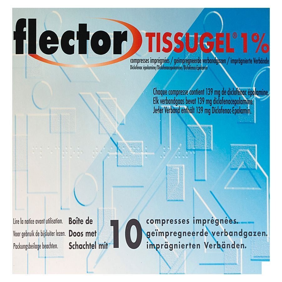 Flector Tissugel Compres Impreg 10