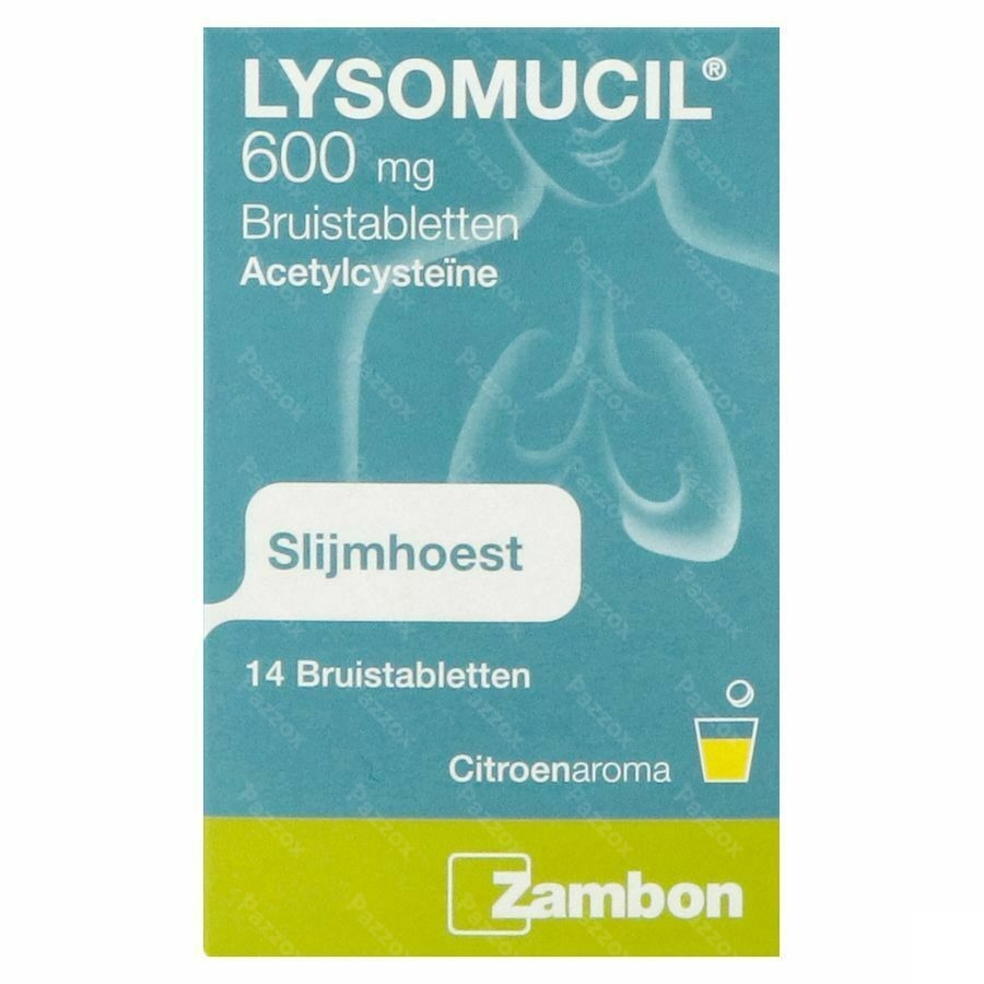 Lysomucil 600 Comp Eff 14 X 600mg