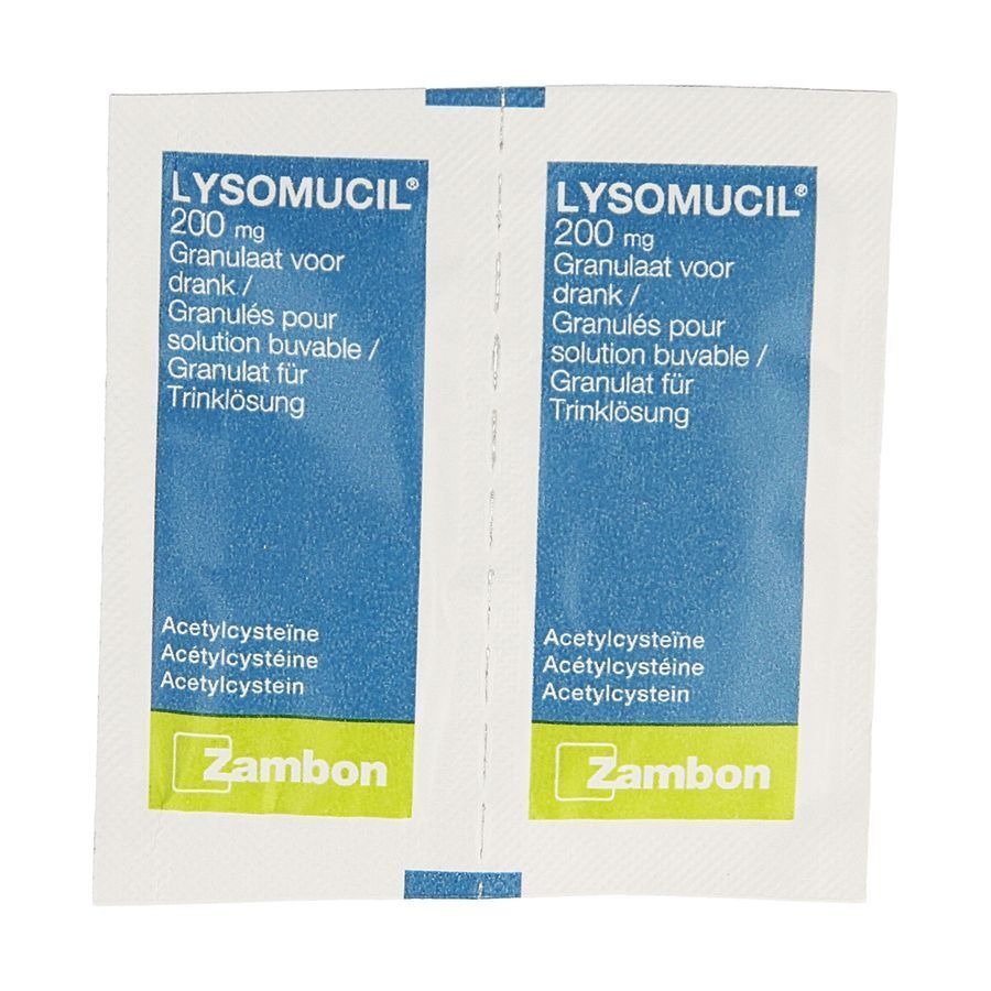 Lysomucil 200 Gran Sach 30 X 200mg