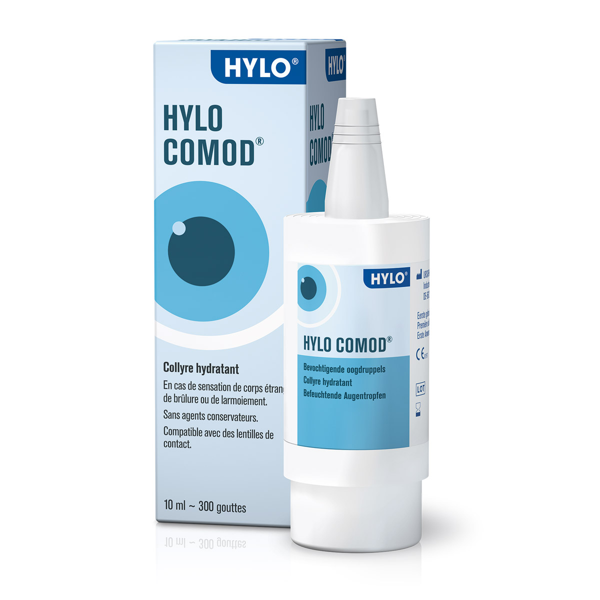 HYLO-Comod Gutt Oculaires 10Ml