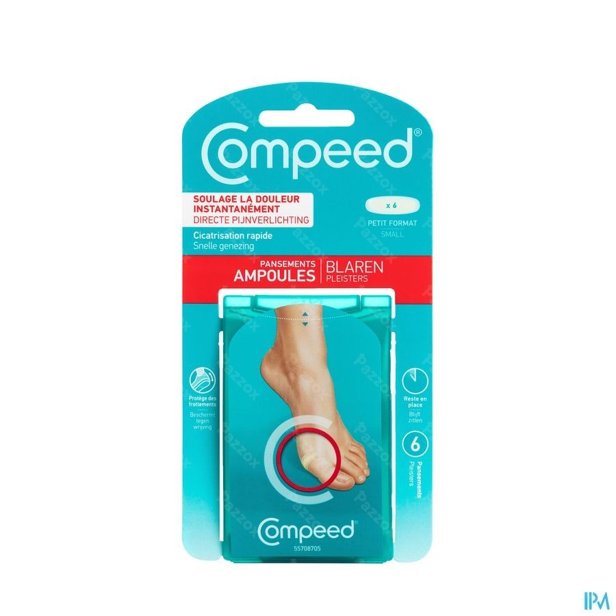 Compeed Pansement Ampoules Small 6