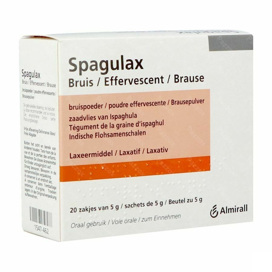 Spagulax Efferv Sach 20 X 5g