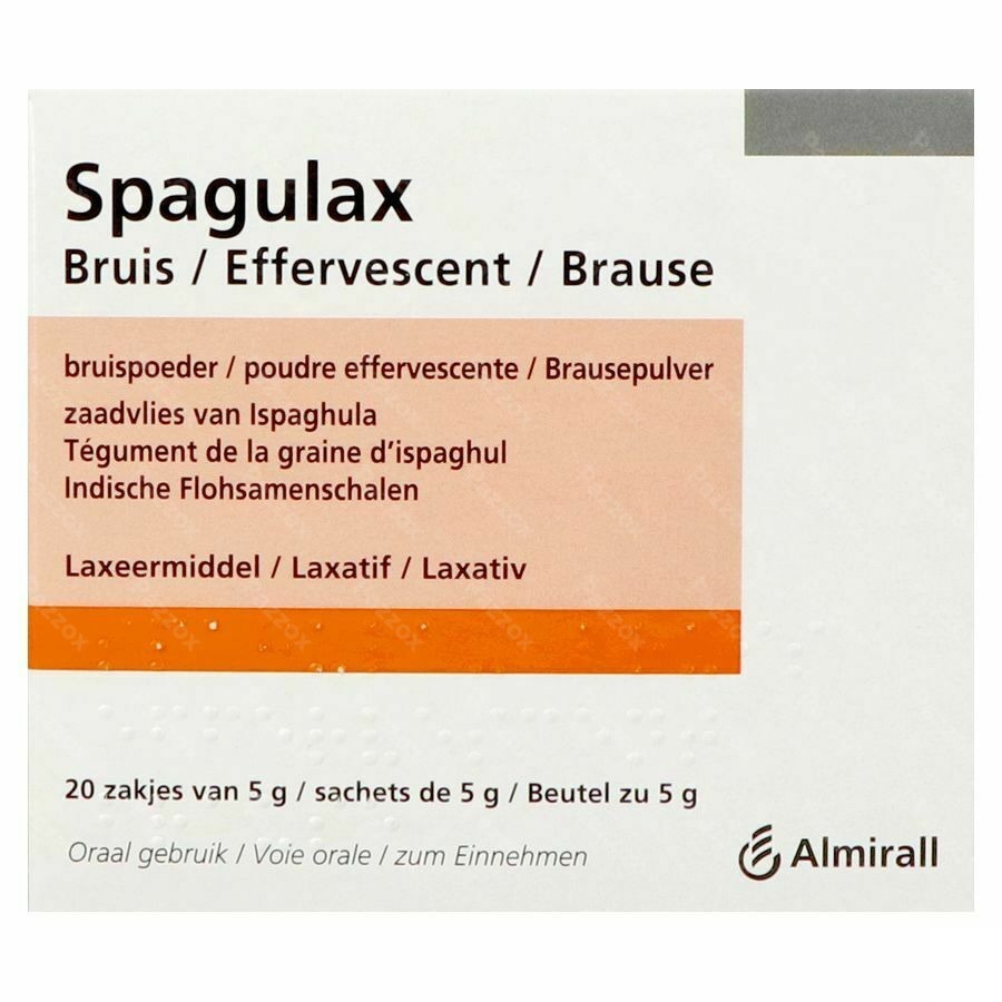 Spagulax Efferv Sach 20 X 5g