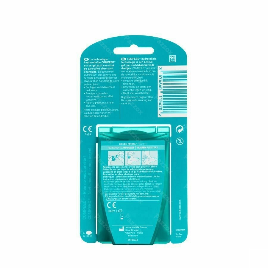 vergaan porselein lokaal Compeed Pleister Blaren Medium 5 kopen - Pazzox, online apotheek