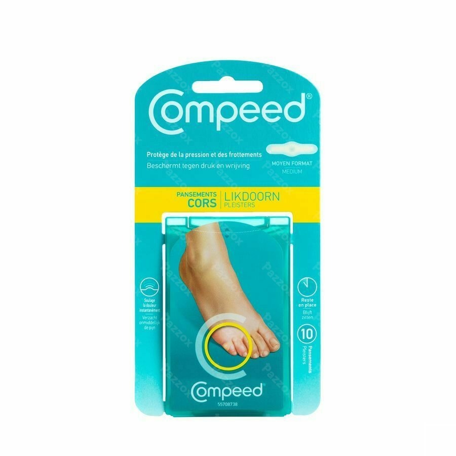 Compeed Pleister Likdoorn Medium 10