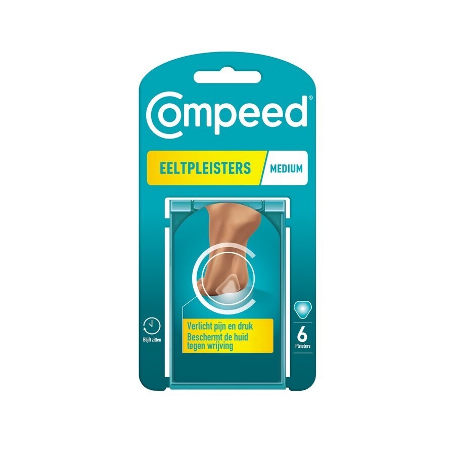 Compeed Pleister Eeltplekken Voet Medium 6 Stuks