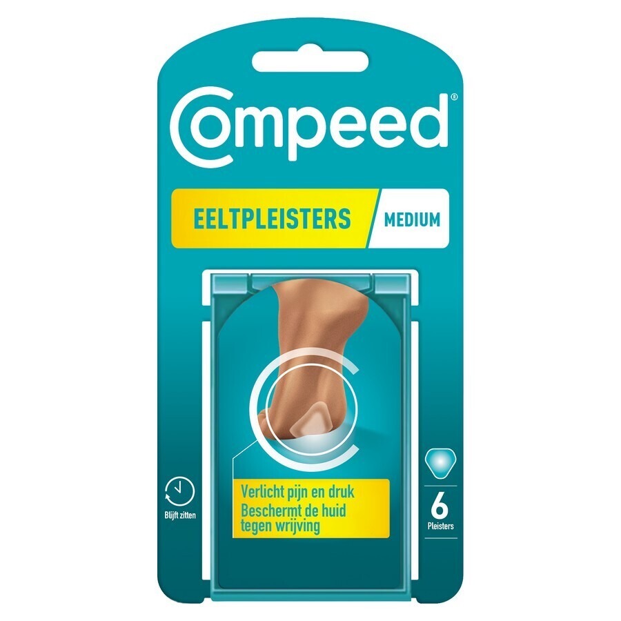 Compeed Pleister Eeltplekken Voet Medium 6 Stuks