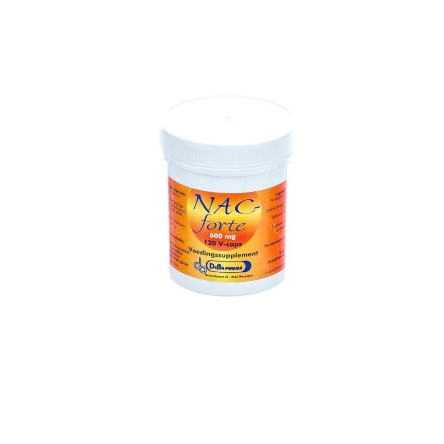 DeBa Pharma NAC-Forte 120 vegetarische capsules