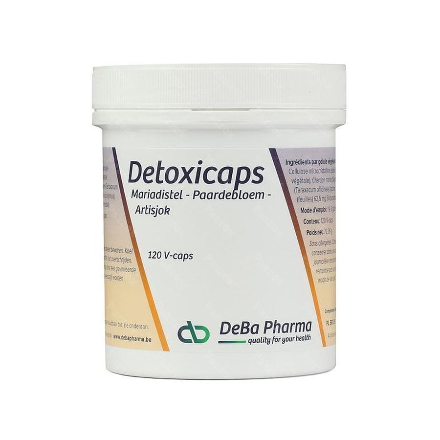 Detoxicaps V-caps 120 Deba