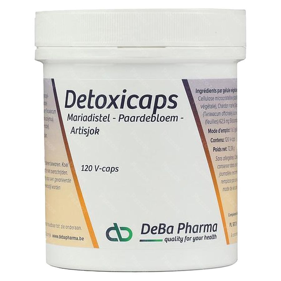 Detoxicaps V-caps 120 Deba
