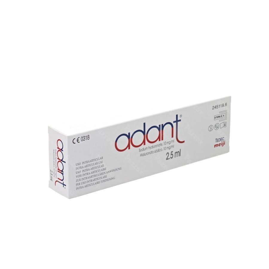 Adant Sol 1% Inj Intra Articul. 1 X 2,5ml