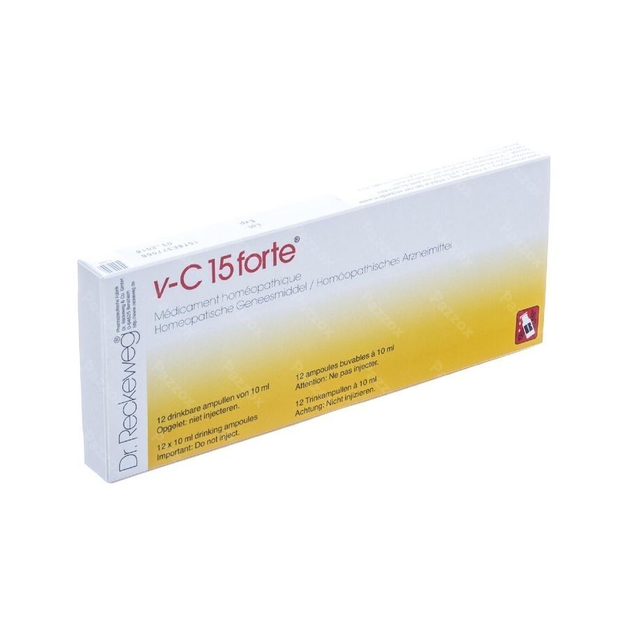 Reckeweg Dr. V-c 15 Fort Amp 12x10ml