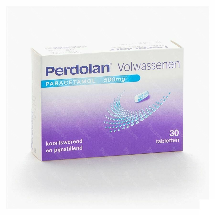 Perdolan Volwassenen Tabletten 30x500mg