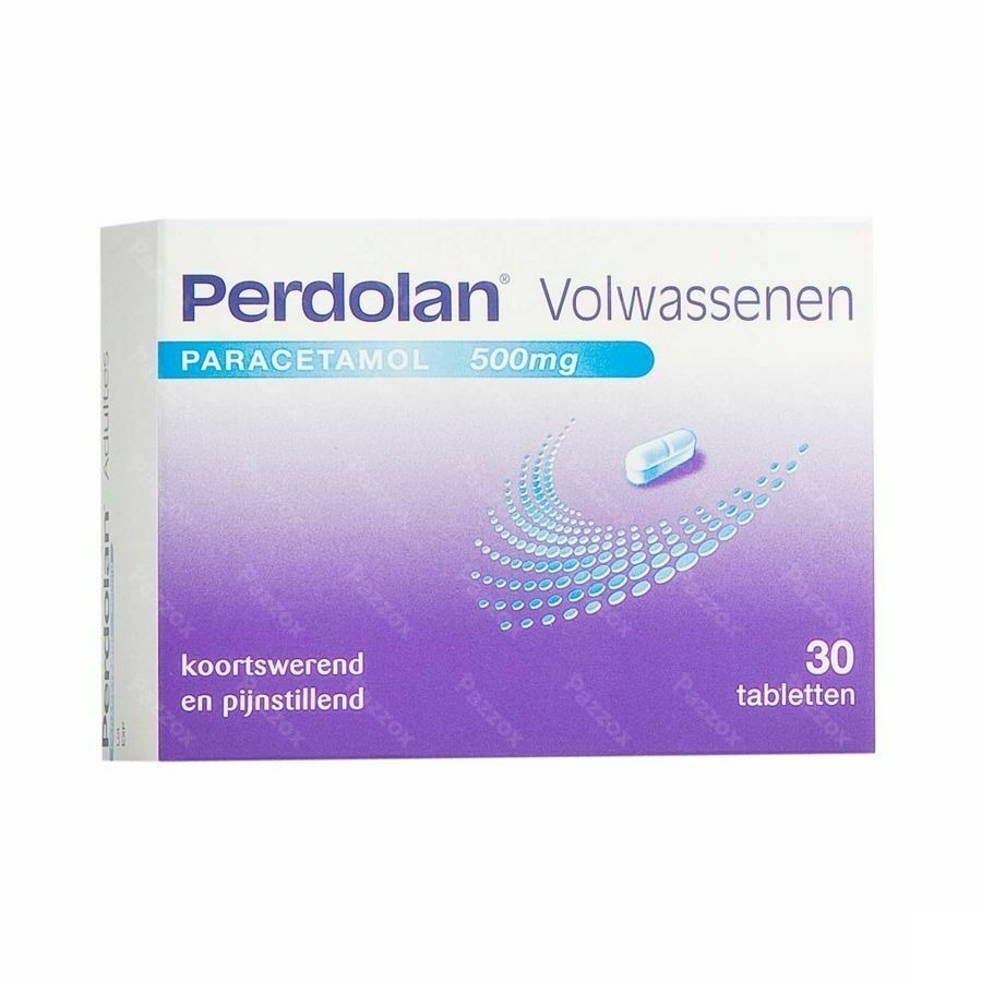 Perdolan Volwassenen Tabletten 30x500mg