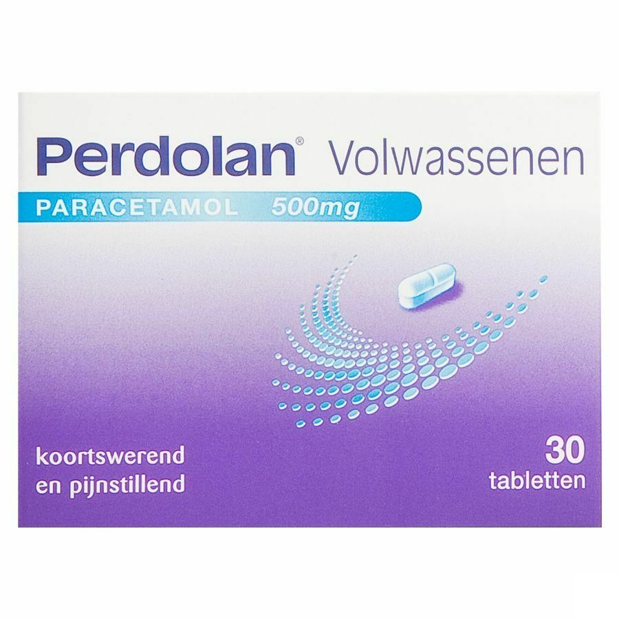 Perdolan Volwassenen Tabletten 30x500mg