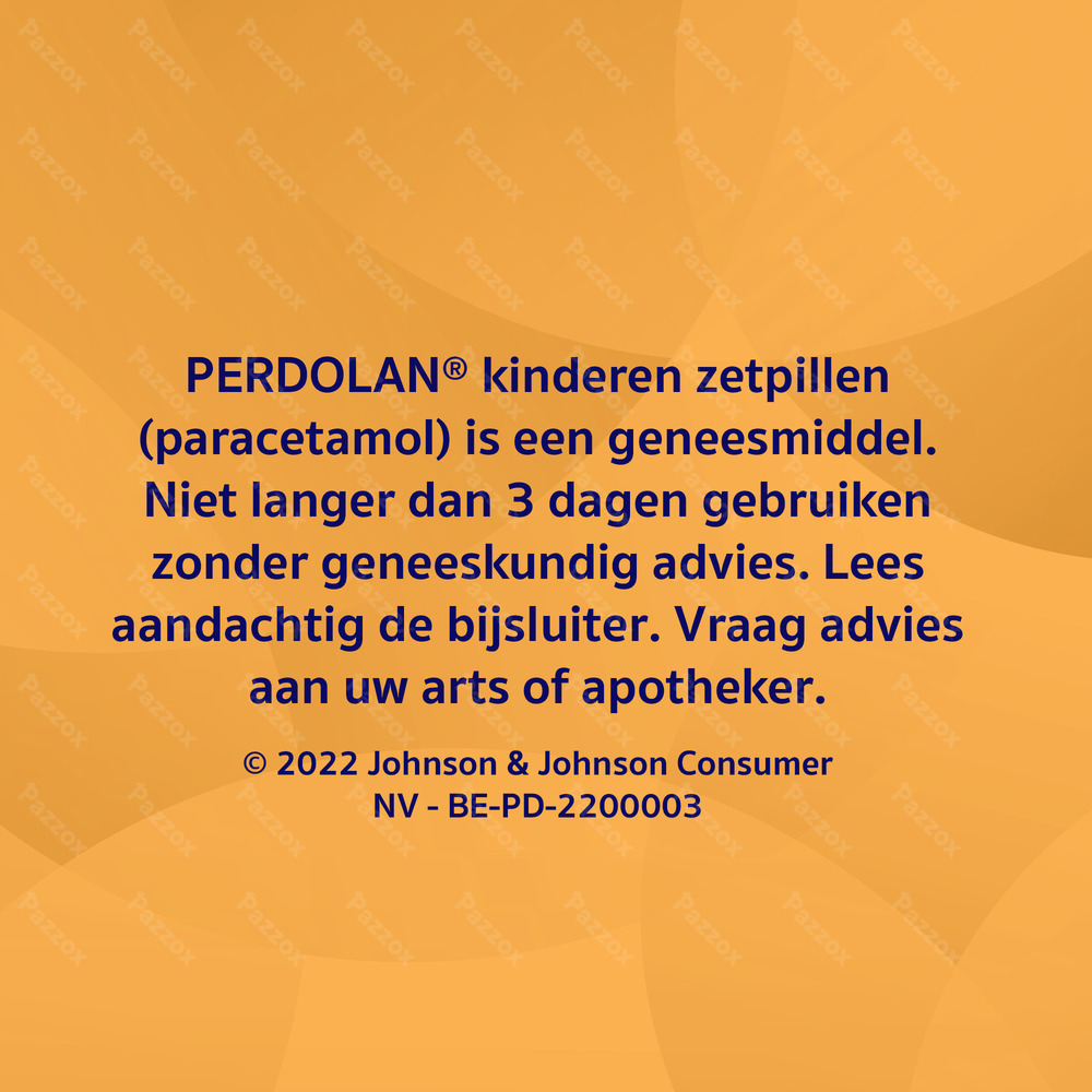 Perdolan Kinderen Zetpillen 12x350mg