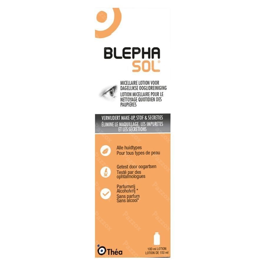 Blephasol Reinigingslotion Steriel Oogleden 100ml