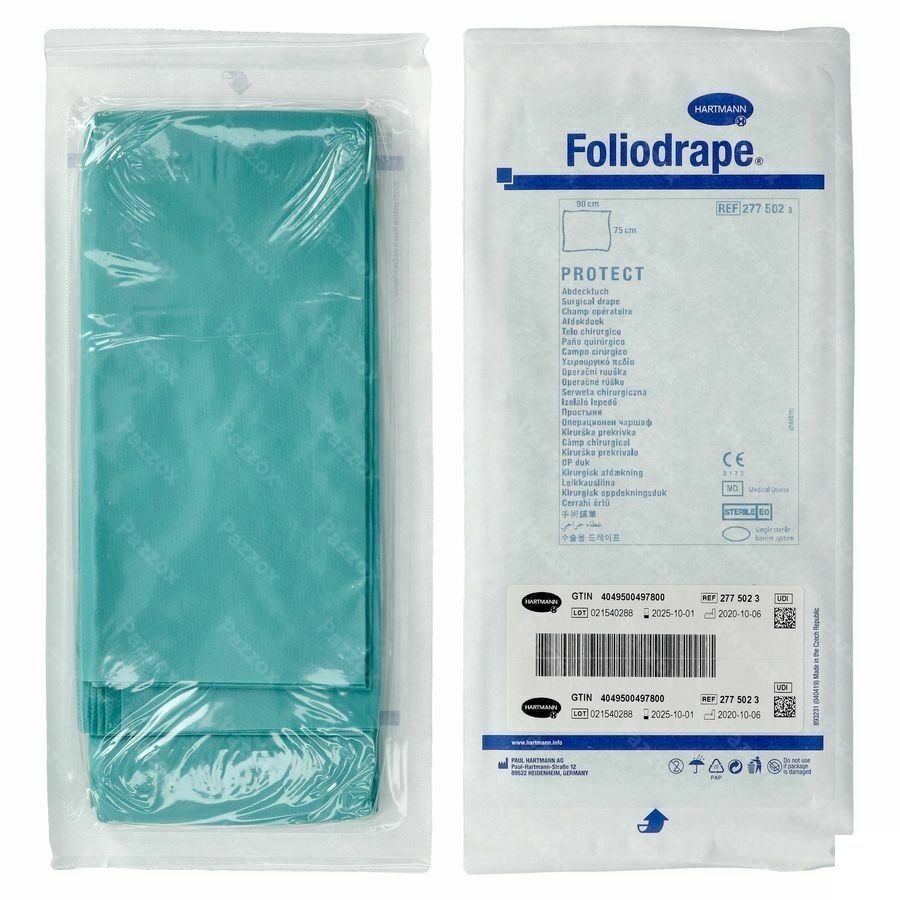 Foliodrape Champ 75x90 Cm 2l 35 P/s