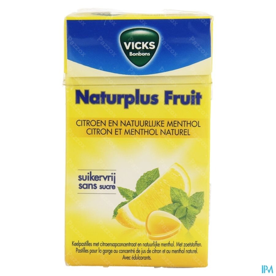 Vicks Lemon+c S/sucre 40g Box