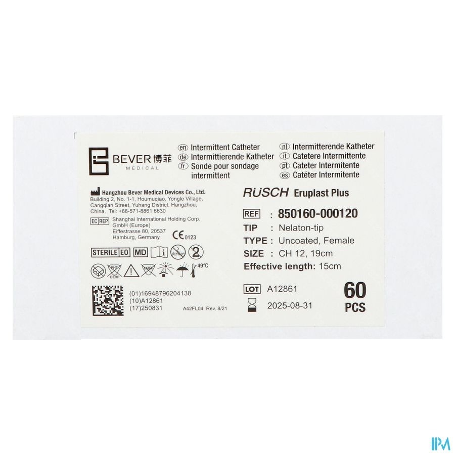 Ruschcare Eruplast Plus Women Ch12 20cm 60 850160