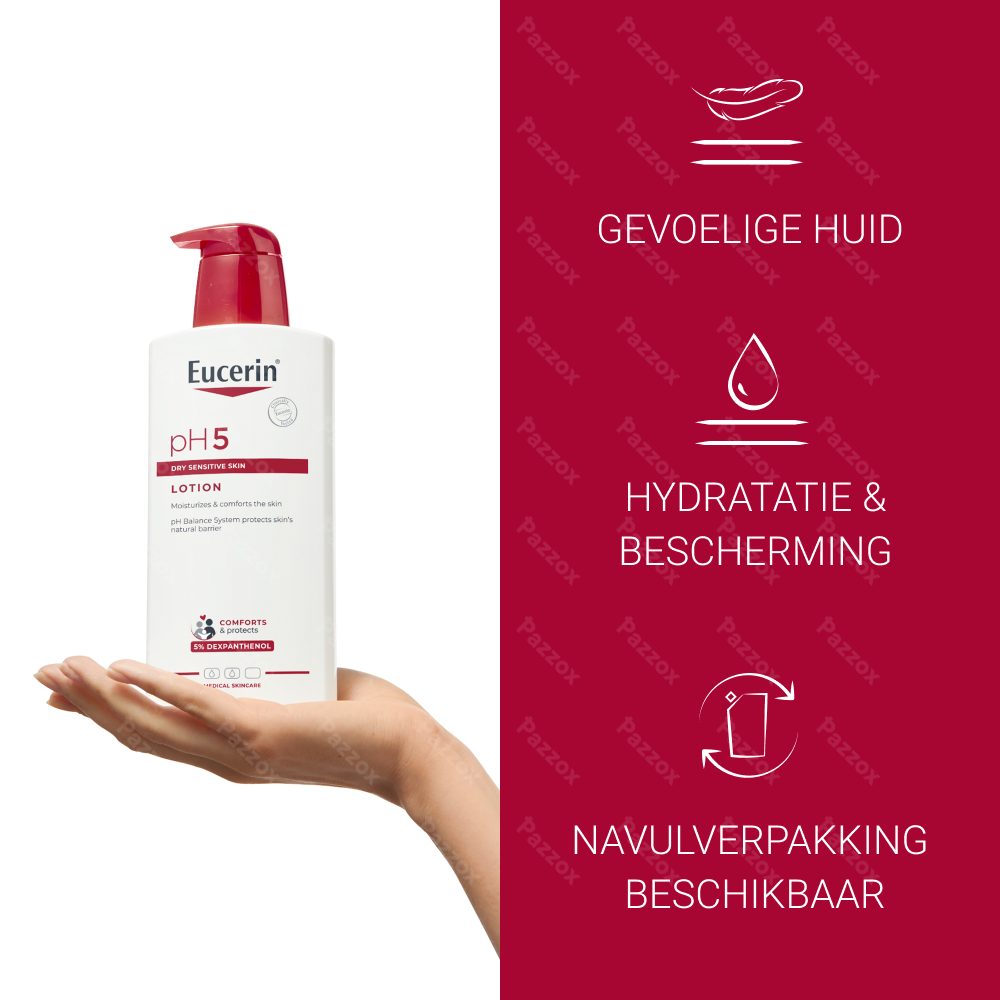 Eucerin pH5 Bodylotion Droge en Gevoelige Huid Pompfles 400ml
