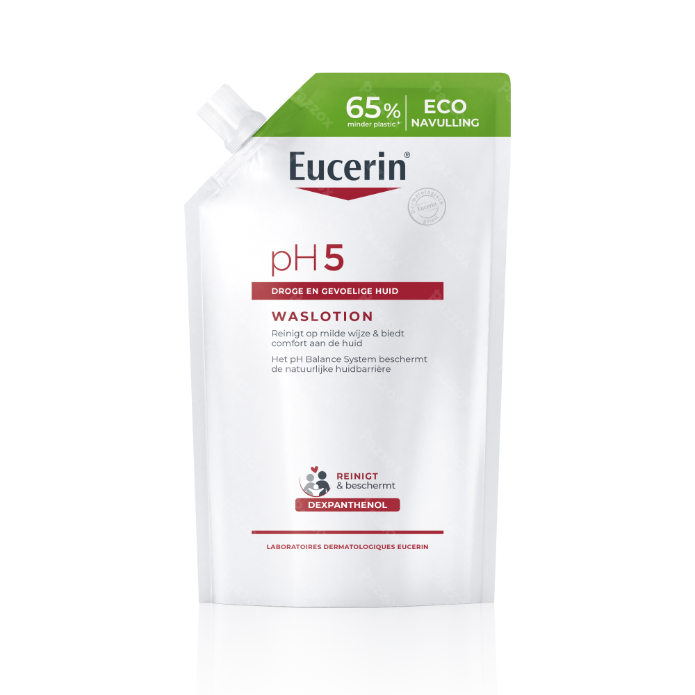 Eucerin pH5 Waslotion Droge en Gevoelige Huid Navulling 400ml