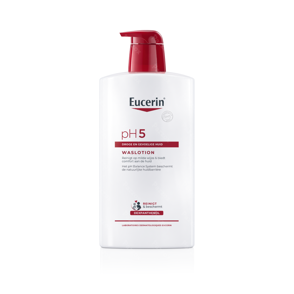 Eucerin pH5 Waslotion Droge En Gevoelige Huid Pompfles 1l