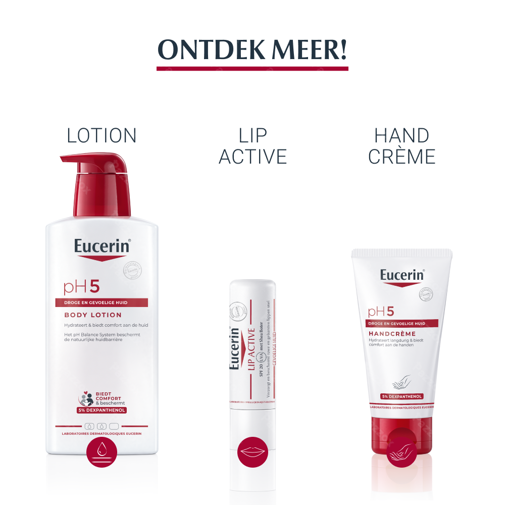 Eucerin pH5 Waslotion Droge En Gevoelige Huid Pompfles 1l
