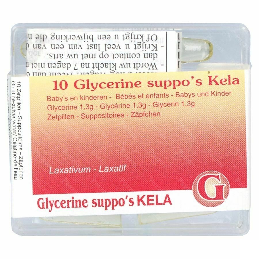 Glycerine Kela Pharma Baby - Inf Supp 10
