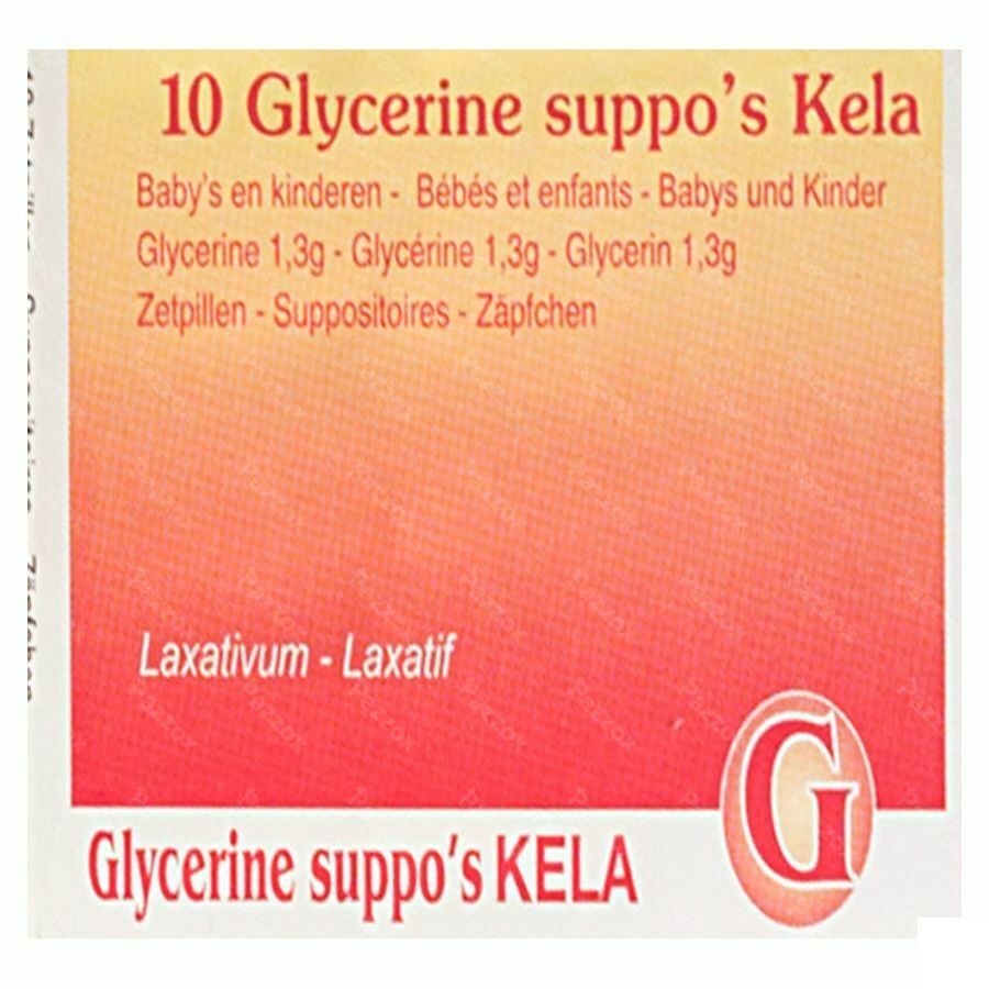 Glycerine Kela Pharma Baby - Inf Supp 10