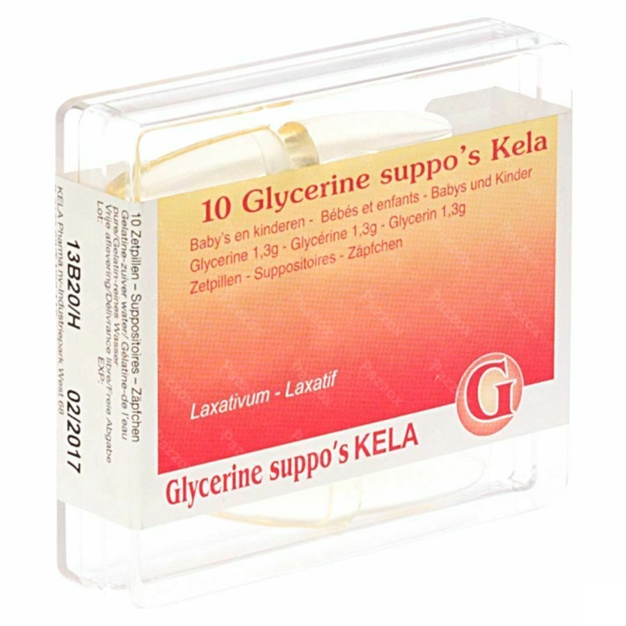 Glycerine Kela Pharma Baby - Inf Supp 10