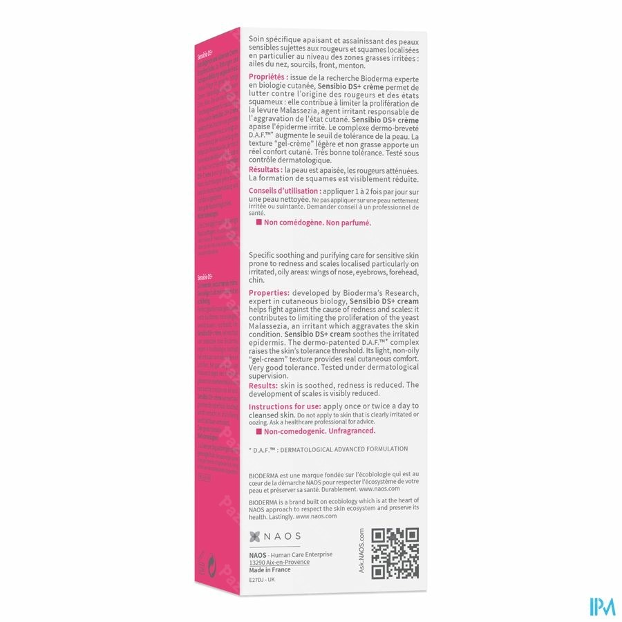 Bioderma Sensibio Ds+ Creme 40ml