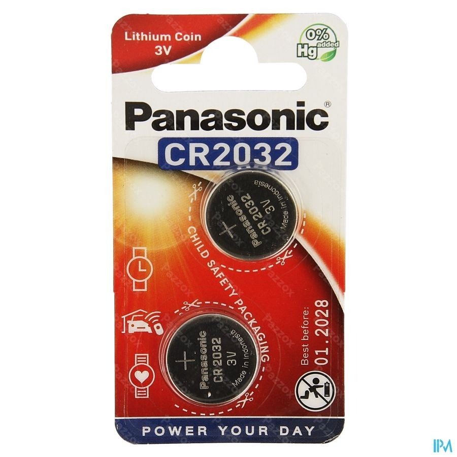 Panasonic Batterie Cr2032 3v 2