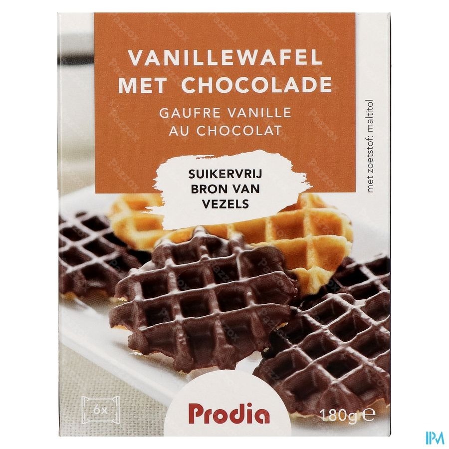 Prodia Wafel Vanille-chocolade 185g 5683 Revogan
