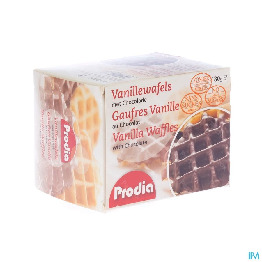 Prodia Wafel Vanille-chocolade 185g 5683 Revogan