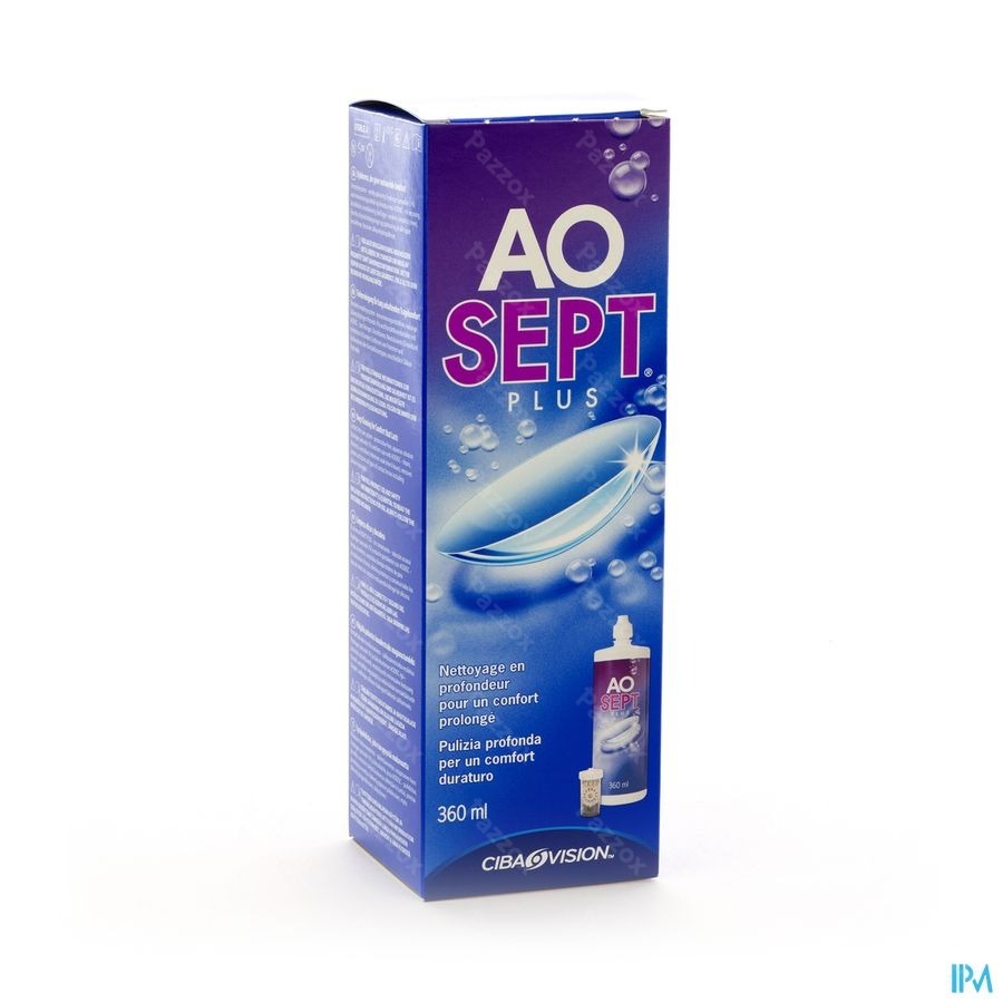 Aosept Plus Tout Lentilles 360ml
