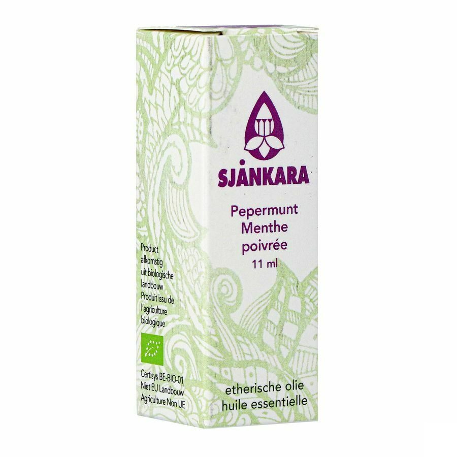 Sjankara Pepermunt Bio Ess Olie 11ml