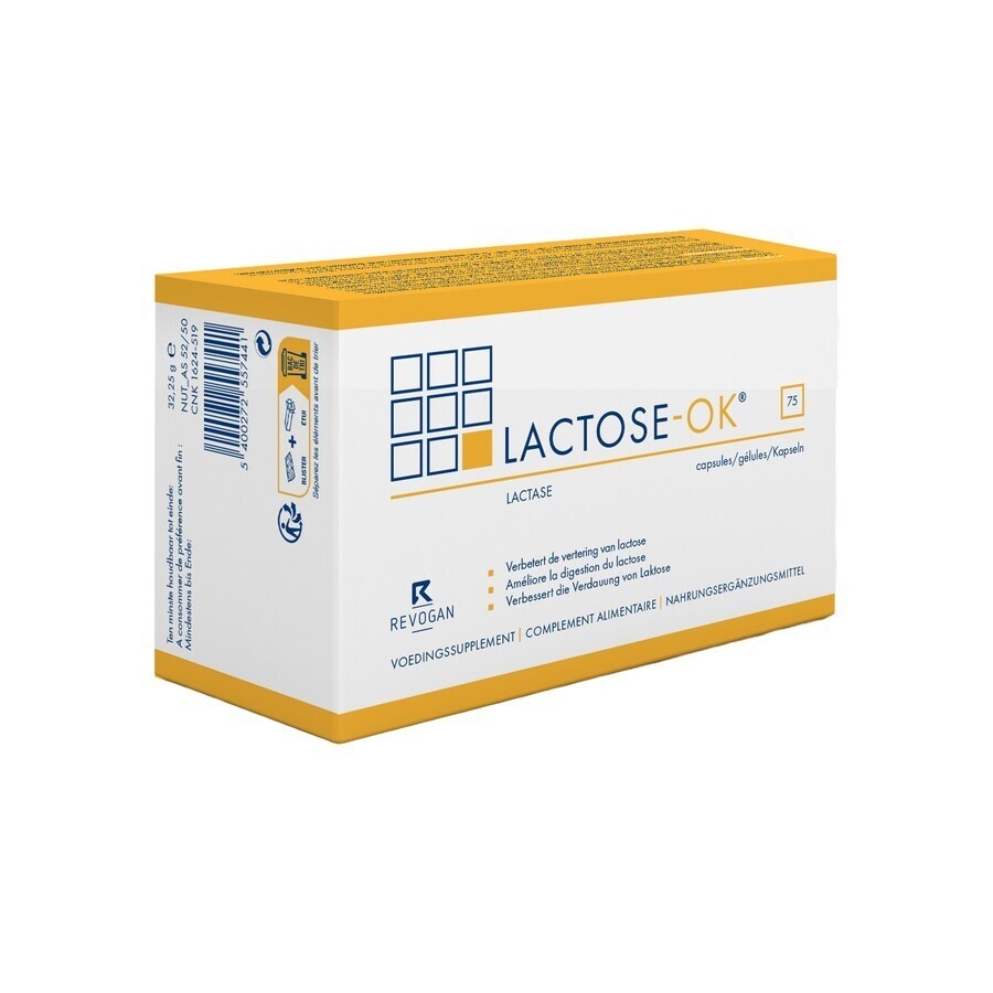 Revogan Lactose-OK 75 Gélules