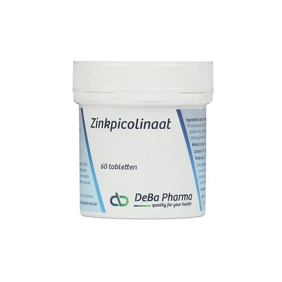 DeBa Pharma Zinkpicolinaat 60 Tabletten